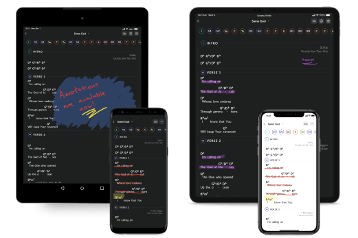 iOS Devices Running ChartBuilder